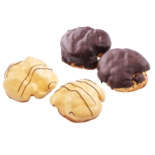 Chocolade- of bananenbol